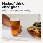 16 oz. Dishwasher-Safe Pint Glasses, 4-Pack