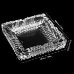 Luxury Glass Ashtray Set for Man Cave Vibes