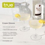 Set of 4 True Coupe Cocktail Glasses