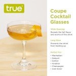 Set of 4 True Coupe Cocktail Glasses