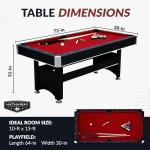 Hathaway 2-in-1 Pool Table with Ping Pong Top
