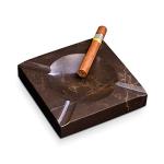 Genuine Marble Cigar Ashtray with Four Rests
