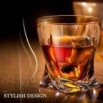Comsmart 10 oz Whiskey Glass Set in Gift Box