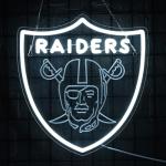 Raiders Football Neon Sign for Man Cave