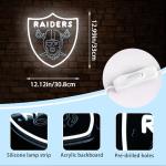 Raiders Football Neon Sign for Man Cave
