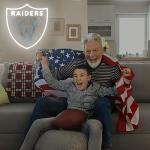 Raiders Football Neon Sign for Man Cave