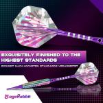 MageRabbit 3-Piece Plastic Tip Dart Set with Case