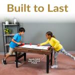 Sunnydaze 10-in-1 Multi-Game Table - Dark Wood