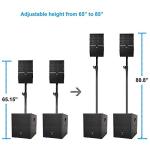 Proreck Club 3000 DJ Speaker System with Bluetooth