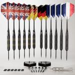 Professional Steel Tip Darts Set with Accessories