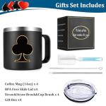 Casino Insulated Coffee Mugs for Poker Lovers