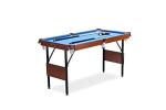 RACK Crucis 5.5-Foot Folding Pool Table - Blue