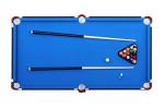 RACK Crucis 5.5-Foot Folding Pool Table - Blue
