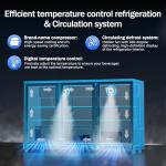 BINGERMA 11.5 Cu.ft. Back Bar Cooler Refrigerator