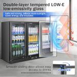 BINGERMA 11.5 Cu.ft. Back Bar Cooler Refrigerator