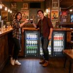 BINGERMA 11.5 Cu.ft. Back Bar Cooler Refrigerator