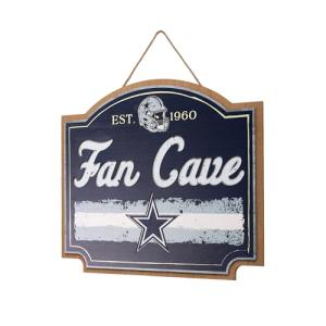 Dallas Cowboys 15" Fan Cave Wall Sign