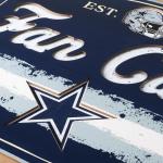 Dallas Cowboys 15" Fan Cave Wall Sign