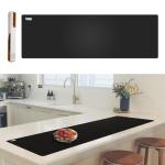 Large Black Silicone Counter Mat - Heat Resistant