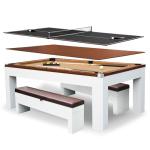 Hathaway Newport II 7-Foot Pool and Ping Pong Table