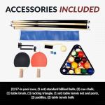 Hathaway Newport II 7-Foot Pool and Ping Pong Table