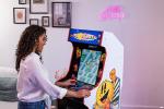 Pacmania Legacy Arcade Cabinet with Riser & Marquee