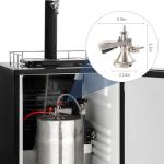 German A System Keg Coupler with Relief Valve