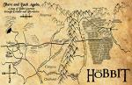 Bilbo's Middle Earth Map Poster - 11x17 inches