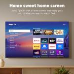 75-Inch 4K Roku Smart TV with Voice Remote