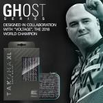 Rob Cross Ghost Series XL Dart Case – Black/White