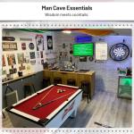 Cocktail Lover's Retro Metal Bar Sign 12x16