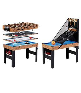 MD Sports 48 Inch 5-in-1 Game Table