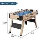 54 Inch Foosball Table for Home Game Rooms
