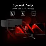 49" Curved Ultrawide Gaming Monitor with 5K2K Resolution