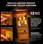 Zoltar Mini Fortune Teller Machine - Fully Animated