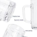 4 Pack Heavy Duty Beer Mugs - 16oz
