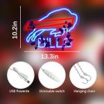 Buffalo Football Neon Light for Man Cave Decor