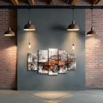 Rustic Old Car Canvas Prints for Man Cave