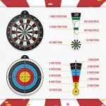 Magnetic Dart Board Game for Kids and Adults
