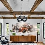 Rustic Old Car Canvas Prints for Man Cave