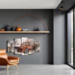 Rustic Old Car Canvas Prints for Man Cave