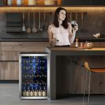145 Can Beverage Refrigerator and 37-Bottle Wine Fridge