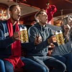 Set of 2 Heavy Beer Mugs with Handle