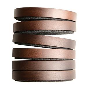 6 Pack Wooden Coasters for Drinks and Plates