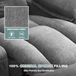 Massage Recliner Chair with Heat, Vibration, and Cup Holders