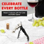 Chef Craft Waiters Corkscrew with Foil Cutter