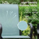 7-Piece Outdoor Bar Dining Set with Swivel Stools