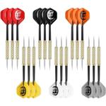 18 Pack Steel Tip Darts Set - 18 Grams