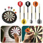 18 Pack Steel Tip Darts Set - 18 Grams