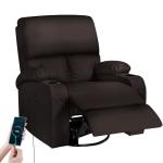 Massage Rocker Recliner Chair with USB Ports